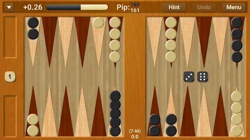 Скриншот 1 — Backgammon NJ for Android