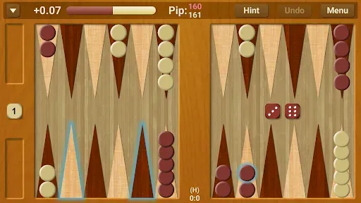 Скриншот 2 — Backgammon NJ for Android