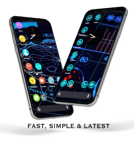 Скриншот 3 — Neox Launcher: Themes & UI
