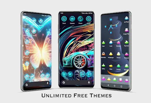 Скриншот 6 — Neox Launcher: Themes & UI