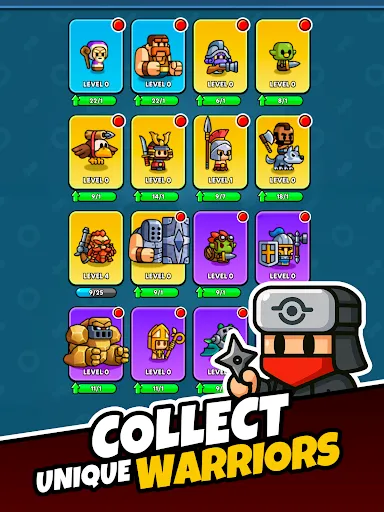 Скриншот 8 — Tiny Warriors Rush - Idle TD