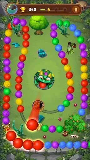 Скриншот 1 — Marble Shoot: Zuma Puzzle Game