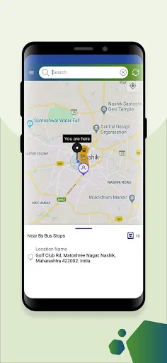 Скриншот 2 — Nashik City Bus