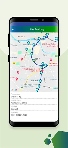 Скриншот 4 — Nashik City Bus