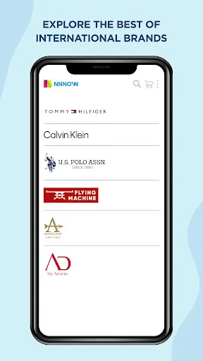 Скриншот 2 — NNNOW Online Shopping App