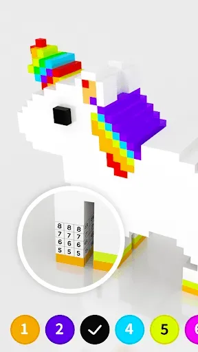 Скриншот 2 — Color by Number ®: 3D No.Draw