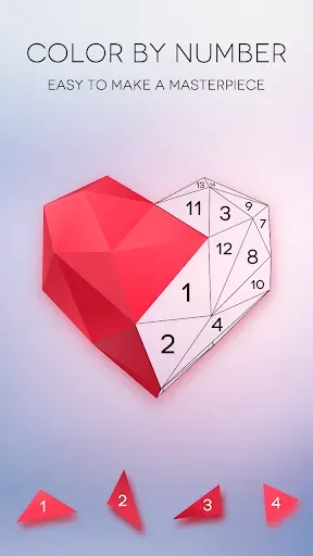 Скриншот 3 — No.Poly - раскраски по номерам