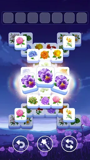 Скриншот 1 — Bloom Tile: Match Puzzle Game