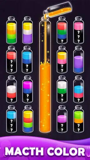 Скриншот 2 — Aqua Twist - Color Flow Puzzle