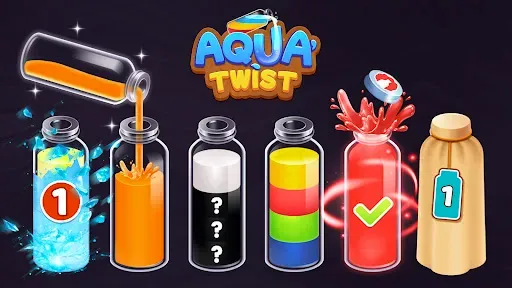 Скриншот 8 — Aqua Twist - Color Flow Puzzle