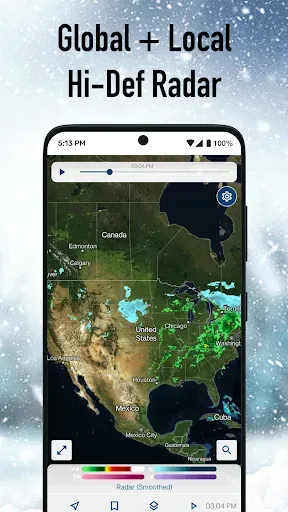 Скриншот 1 — Weather Hi-Def Radar