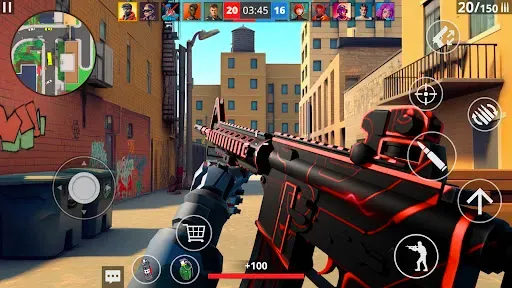 Скриншот 4 — POLYWAR: PvP FPS онлайн шутеры
