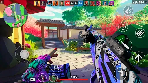 Скриншот 7 — POLYWAR: PvP FPS онлайн шутеры