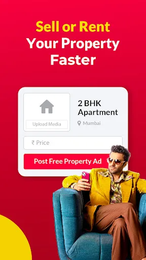 Скриншот 2 — NoBroker Rent, Buy, Sell Flats