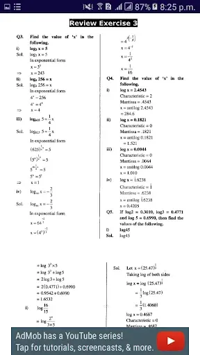 Скриншот 4 — 9th class math solution guide