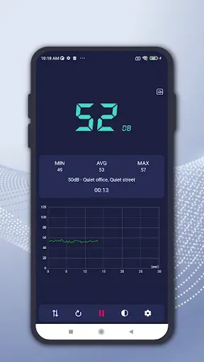 Скриншот 2 — Звуковой метр