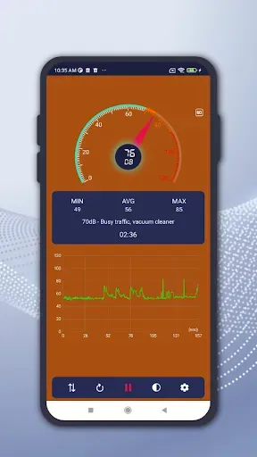 Скриншот 4 — Звуковой метр