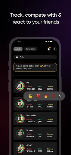 Скриншот 2 — NoiseFit: Health & Fitness