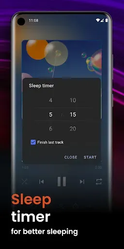 Скриншот 5 — Оффлайн Музыкальный Плееp