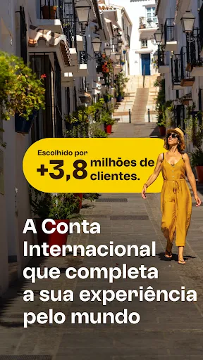 Скриншот 1 — Nomad: Conta em Dólar e Cartão