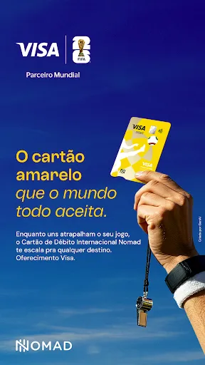 Скриншот 4 — Nomad: Conta em Dólar e Cartão