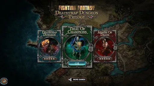 Скриншот 1 — Deathtrap Dungeon Trilogy