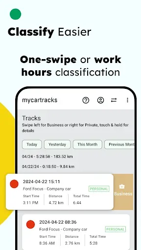 Скриншот 4 — Mileage Tracker by MyCarTracks