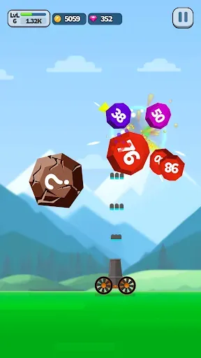 Скриншот 1 — Ball Blast Cannon blitz mania