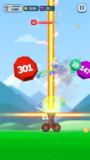 Скриншот 2 — Ball Blast Cannon blitz mania