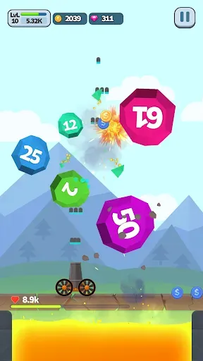Скриншот 3 — Ball Blast Cannon blitz mania