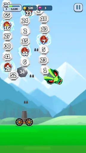Скриншот 6 — Ball Blast Cannon blitz mania