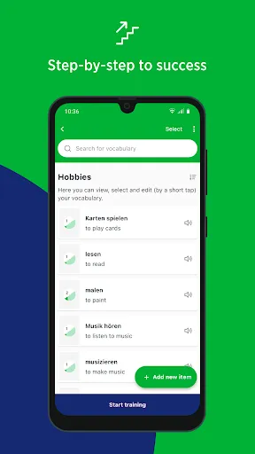 Скриншот 2 — PONS Vocabulary Trainer