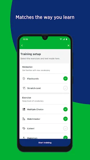 Скриншот 3 — PONS Vocabulary Trainer