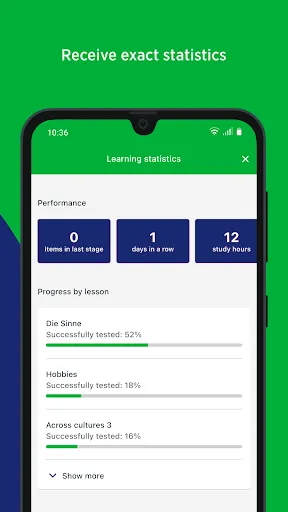 Скриншот 7 — PONS Vocabulary Trainer