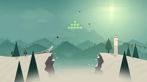 Скриншот 1 — Alto's Adventure