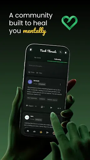 Скриншот 2 — NookCircle: Mood & Journal