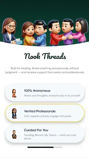 Скриншот 6 — NookCircle: Mood & Journal