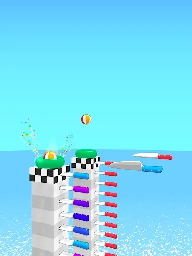 Скриншот 8 — Ball Up: Knife Racing