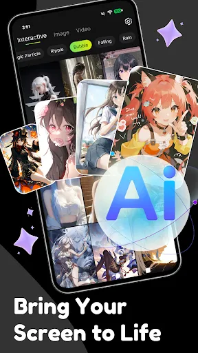 Скриншот 1 — HD Live Wallpaper Launcher