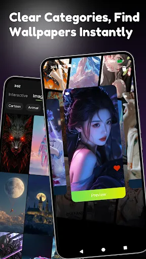 Скриншот 2 — HD Live Wallpaper Launcher