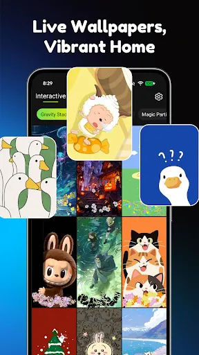 Скриншот 4 — HD Live Wallpaper Launcher