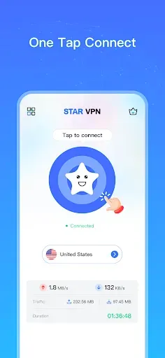 Скриншот 3 — Star VPN - Fast & Secure VPN
