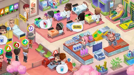 Скриншот 5 — Happy Clinic: Hospital Game