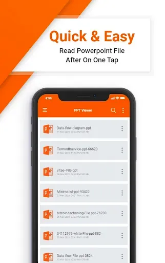 Скриншот 1 — PPT Reader - PPT Viewer
