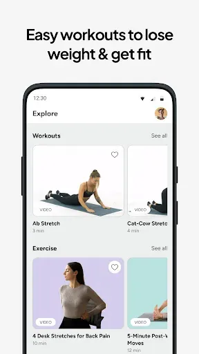 Скриншот 3 — Nordletics: Home Workout Plan