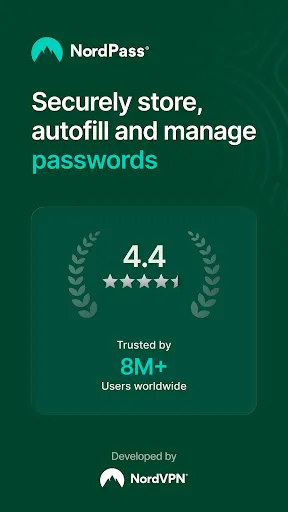 Скриншот 1 — NordPass: Password Manager