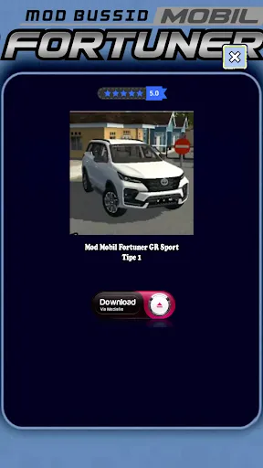 Скриншот 2 — Mod Bussid Mobil Fortune