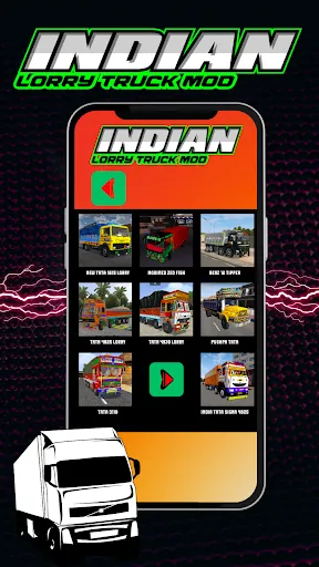Скриншот 1 — Lorry Truk India Mod