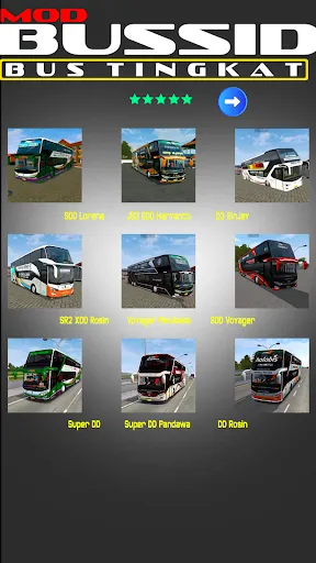 Скриншот 2 — Mod Bussid Bus Tingkat Terbaru