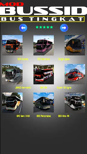 Скриншот 3 — Mod Bussid Bus Tingkat Terbaru